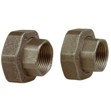 DIPRA 2 raccords union a visser Pour circulateur F40/49 - F26/34
