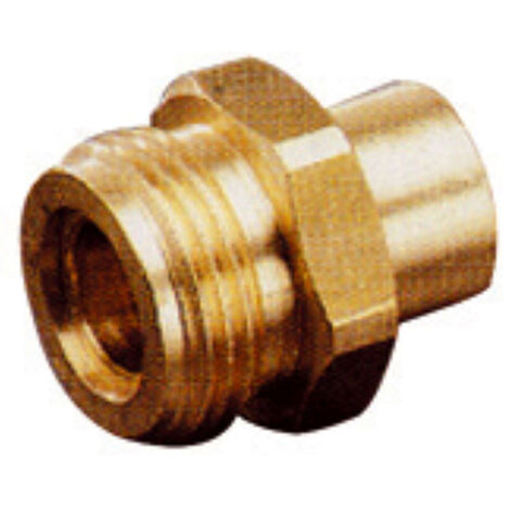 DIPRA - Raccord à souder 2 pièces avec joint diamètre 12 mm - Écrou 20/150