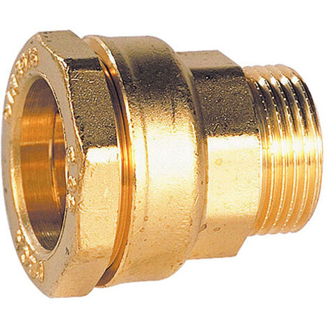 DIPRA - RACCORD LAITON DROIT MALE 25-20/27