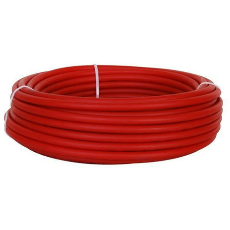 DIPRA Tube PER nu - Rouge - Ø20 / 10 m