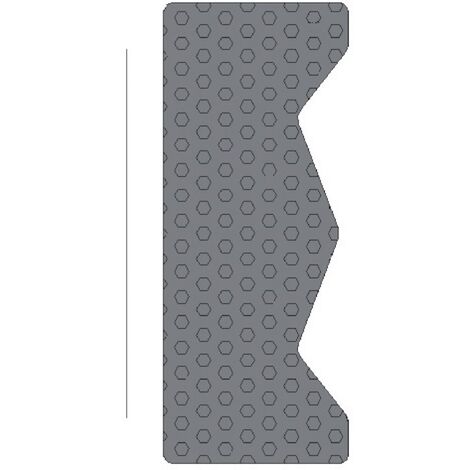Dipro Verglasungsdichtung VD 651 Schwarz 3x9