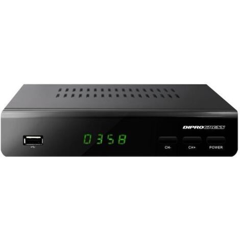 DIPROGRESS DPT203HD Décodeur TV satellite Full HD Noir