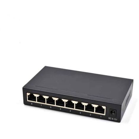 Diprogress Switch Gigabit Desktop 8 porte Super Fast Ethernet - DPNS08GM