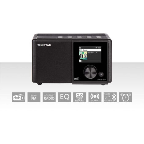 Dira m11i kompaktes multifunktionsradio ewf dab ukw internet bluetooth