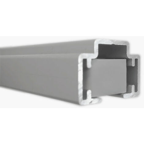 Direct Filet – Butée pour rail de guidage – Plaqué inox – Petit bloc carré – Vis auto-perforante incluse – Vendu à l'unité