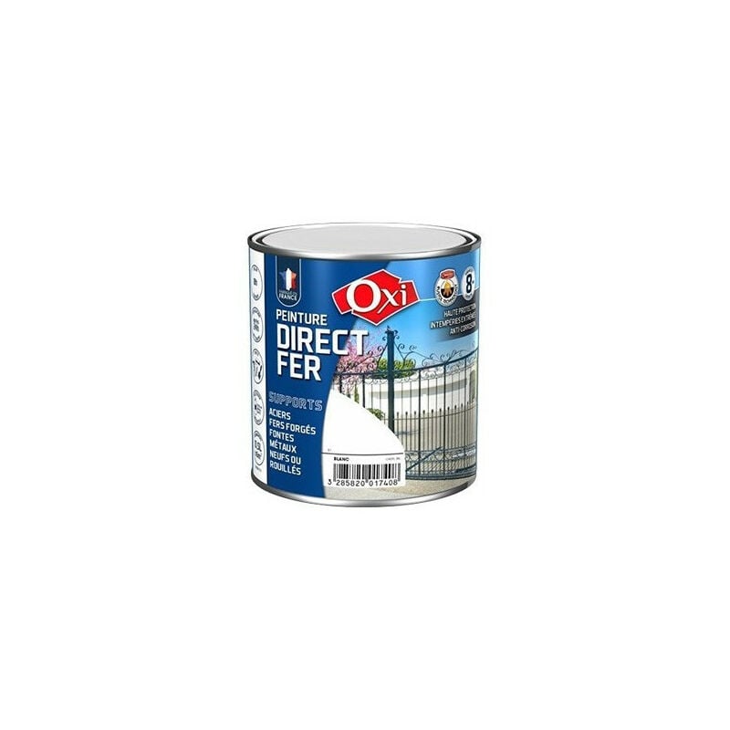 OXI - Peinture Direct Fer 1.5 litre rouge vif