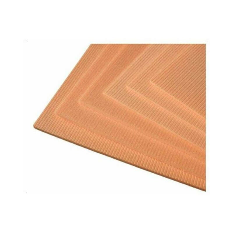 Dalle isolante pour trame et film chauffant électrique - Directionnel de flux