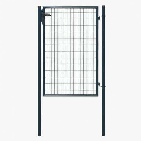 DIRICKX Portillon grillagé Eco l.105 x H.150 cm, gris