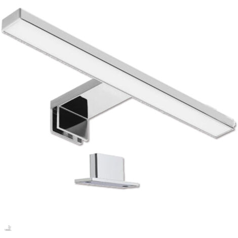 dirigéÉclairage de coiffeuse, lumière blanche neutre4200K,300 mmLarge, chromé