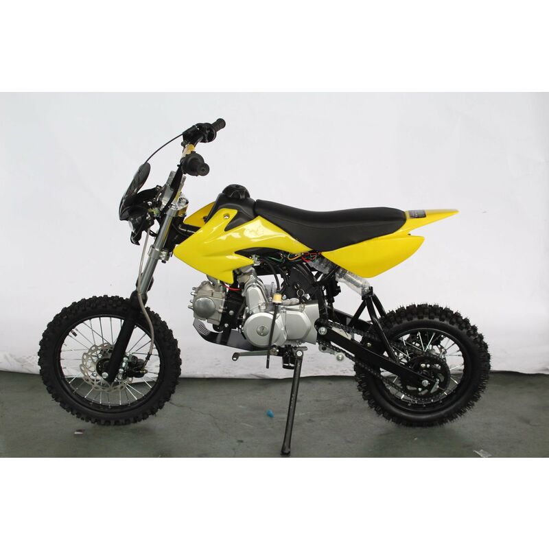 Image of Esolution - dirt bike ZLDB-04 motore 4 tempi a benzina moto cross 125CC sterrato giallo