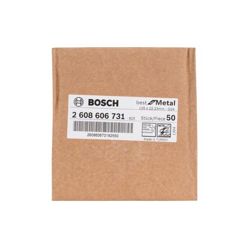 

Dis Fibra Best Metal: 125Mm 12250Rpm G24 - Bosch