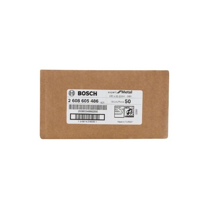 

Dis Fibra Expert Met: 180Mm 8500Rpm G60 - Bosch