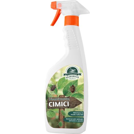 AGRIBIOS Spray Disabituante Cimici e Cimici da Letto, da 750ml - A Base di Oli Essenziali