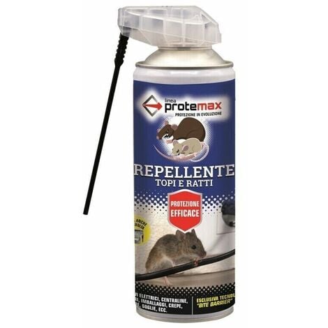 Dissuasore Repellente per topi ad ultrasuoni 200Mq contro ratti insetti  AR-M3