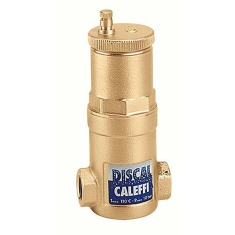 Disaeratore con attacchi filettati femmina DISCAL® Caleffi 551003