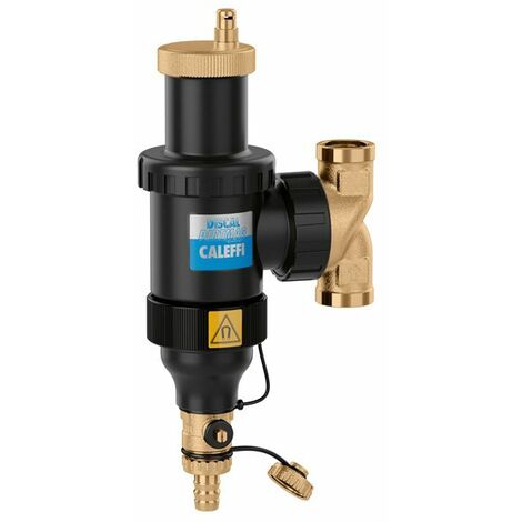 Disaeratore-defangatore con magnete. Corpo in tecnopolimero Caleffi 5464