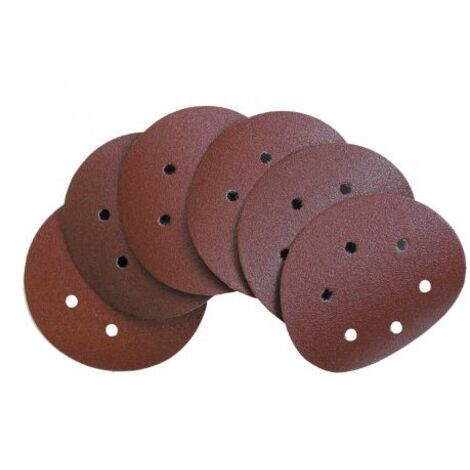 DISCHI ABRAS. VELCRATI 6 FORI MM.150 GR.150 100 PZ