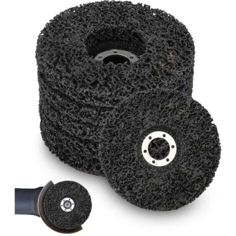 Dischi abrasivi 5 x 125 x 22 mm, Dischi abrasivi per smerigliatrici angolari, Dischi abrasivi per la pulizia Dischi di pulizia CSD grossolani per la rimozione della ruggine dalla vernice