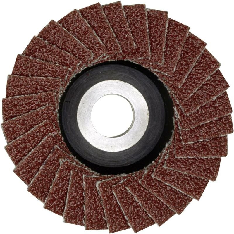 Image of Dischi abrasivi lamellari al corindone per lws Proxxon Micromot 28 590 diametro 50 mm grana 100