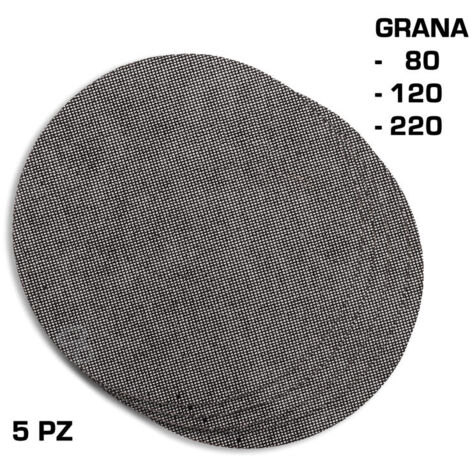 Dischi abrasivi per levigatrice cartongesso tc-dw 225 Ø mm.225 pz.5 - Grana: 80 - 1 cf - Confezione: confezione da 5 pz