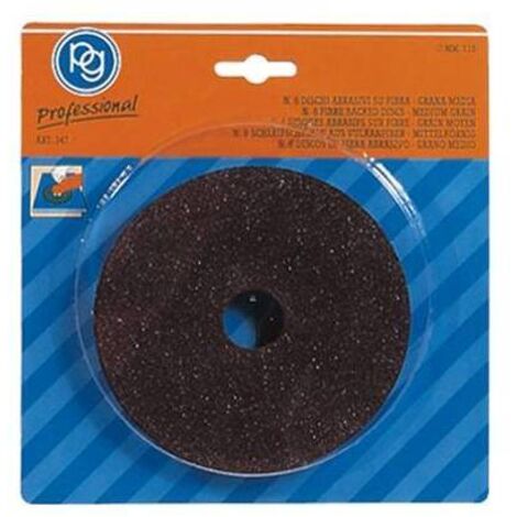 Dischi abrasivi su fibra Ø115 mm - Grana 36 - 6 pezzi - 347.00