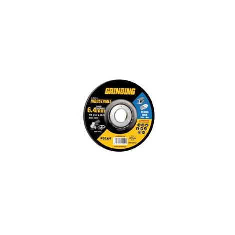 DISCHI DA SGROSSO PER FERRO/INOX Ø MM.115 LINEA INDUSTRIALE- - ø mm.115x6,4 foro 22,2 da sgrosso per ferro/inox - 20 pezzi GRINDING