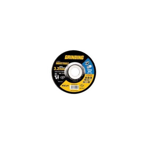 DISCHI DA TAGLIO CENTR DEPRESSO LINEA INDUSTRIALE- - ø mm.115x2,4 foro 22,2 da taglio per ferro/inox - 50 pezzi GRINDING