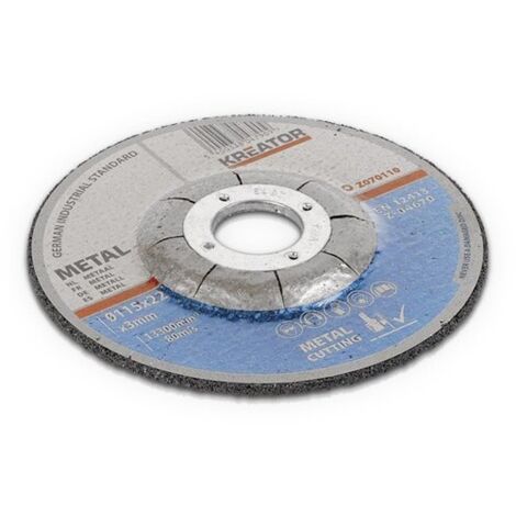 Dischi da taglio - metalli - Ø 115 x 2,5 mm - 6 pezzi Kreator