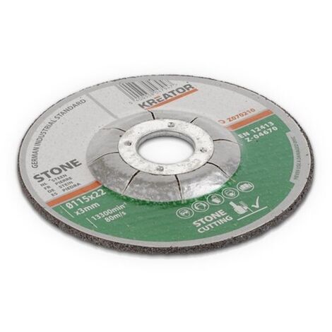 Dischi da taglio - pietra - Ø 115 x 2,5 mm - 6 pezzi Kreator