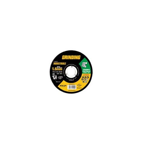 DISCHI DA TAGLIO SOTTILE PER CERAMICA Ø MM.115 LINEA INDUSTRIALE- - ø mm.115x1,6 foro 22,2 da taglio per ceramica - 80 pezzi GRINDING