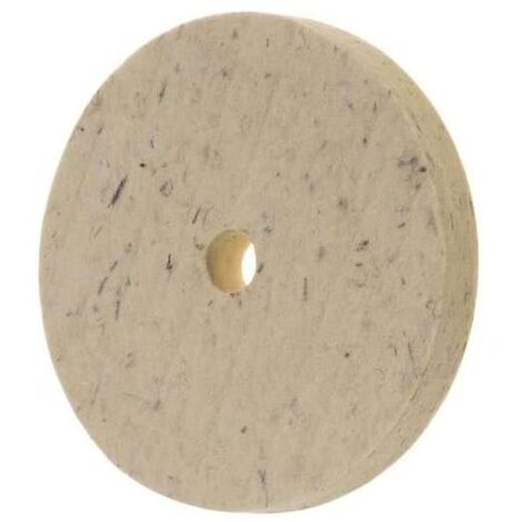 Ruota In Feltro Conica Silverline 115 Mm - Per Lucidatura Metalli, Pietra, Vetro - Foto 2