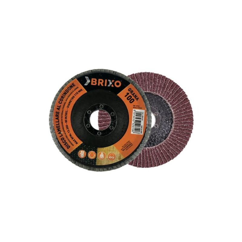 Dischi lam.corind. Brixo D.115 grana 40