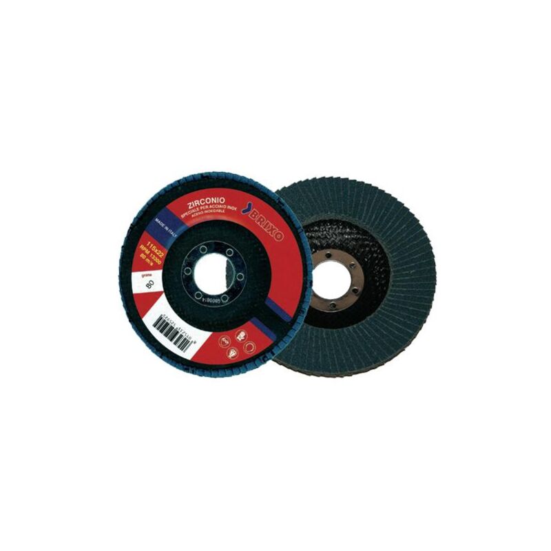 Dischi Lam.zirconio Brixo D.115 Gr.60