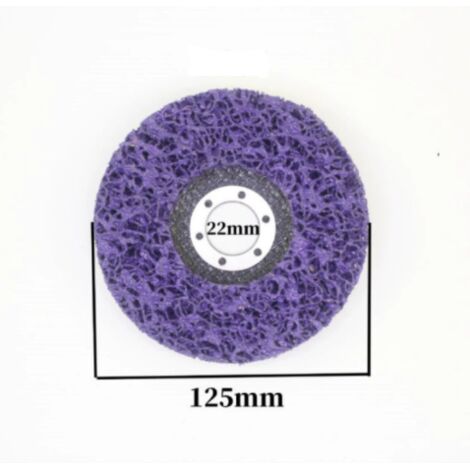 Dischi per pulizia parti 125 mm, disco per smerigliatrice, disco abrasivo, disco per pulizia smerigliatrice Disco per rimuovere la ruggine dalla vernice