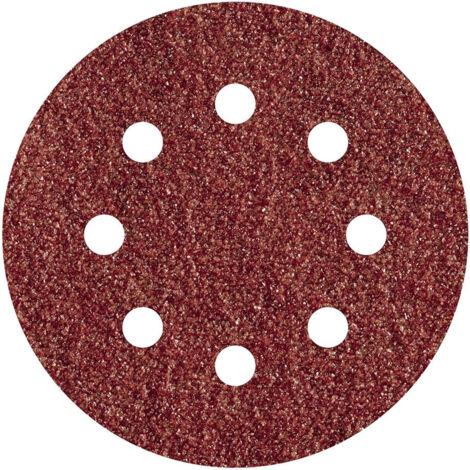 Dischi per rotorbitali wolfcraft grana 240 d.125 pezzi 5 - wolfcraft