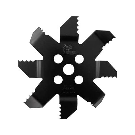 DISCHI SHARK ROVI PER DECESPUGLIATORI 8D 250 - DIMENSIONI Ø250MM