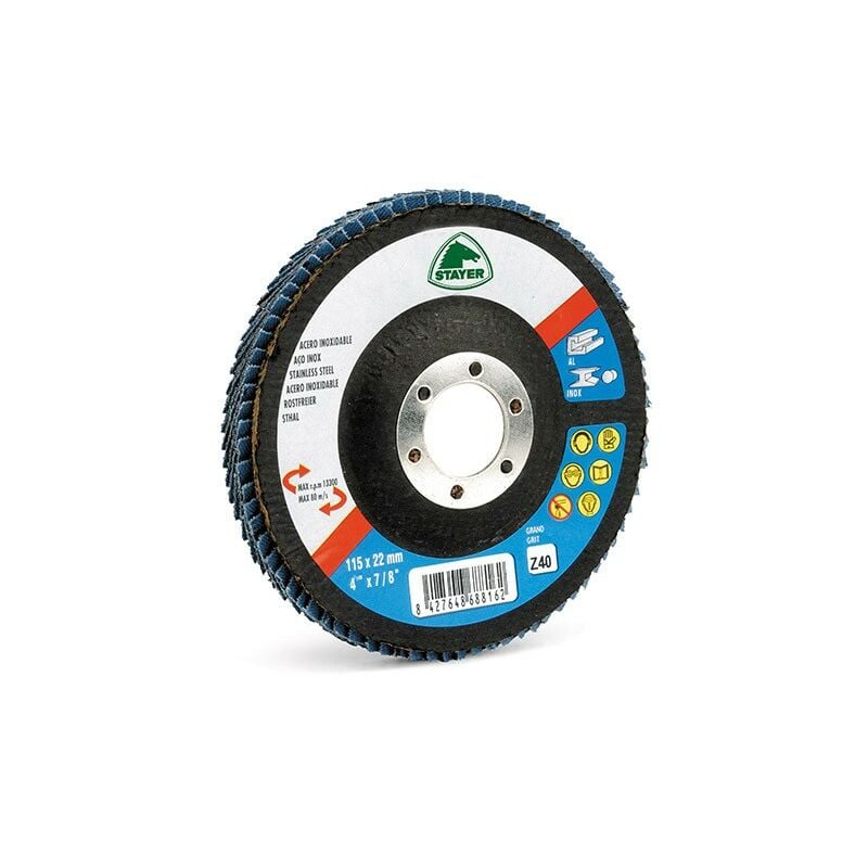 

Abrasivos Grinding - DISCO 125MM LIJA MIL HOJAS | GRANO 80