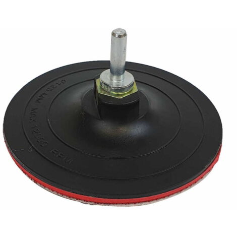 DISCO 125mm UNIVERSALE SOTTILE VELCRO