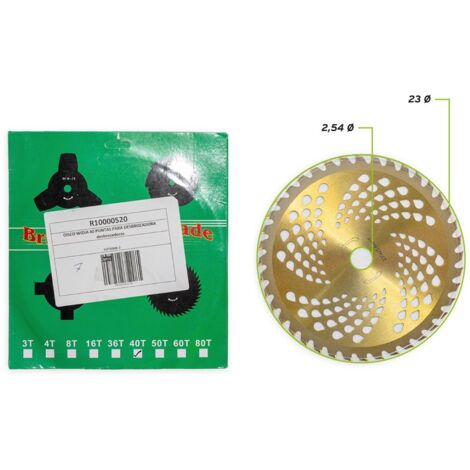 Disco 40 puntas para desbrozadora