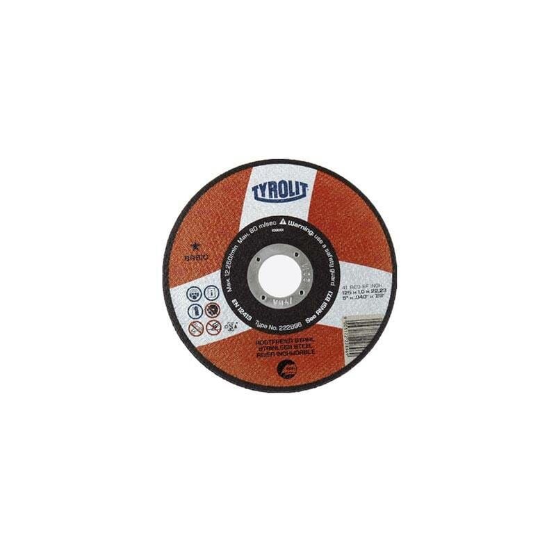 

Disco Corte Inox Basic 230x1,9x22 PLANO - Tyrolit