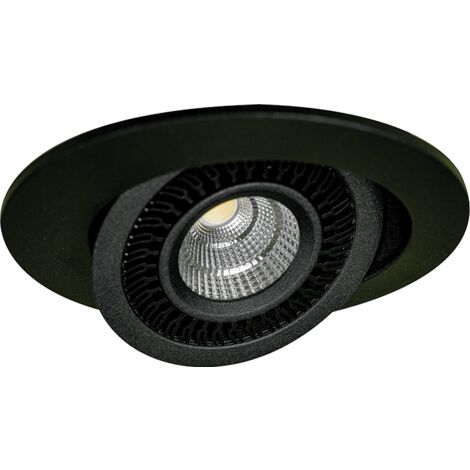 DISCO 7W NOIR BBC CTC 2700-3000-4000 K ASLED 7WDL60BCTC