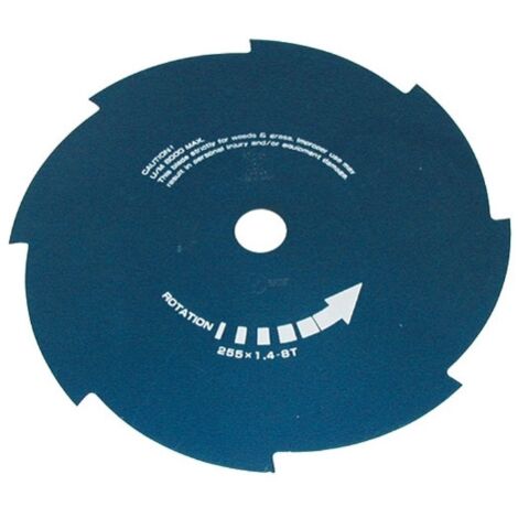 Disco a 8 denti BLUEBIRD con verniciatura anti-incrostante per decespugliatore