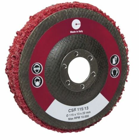 Disco a base di fibra CALFLEX 125 mm x 13 mm x 22,2 mm per elettroutensili.