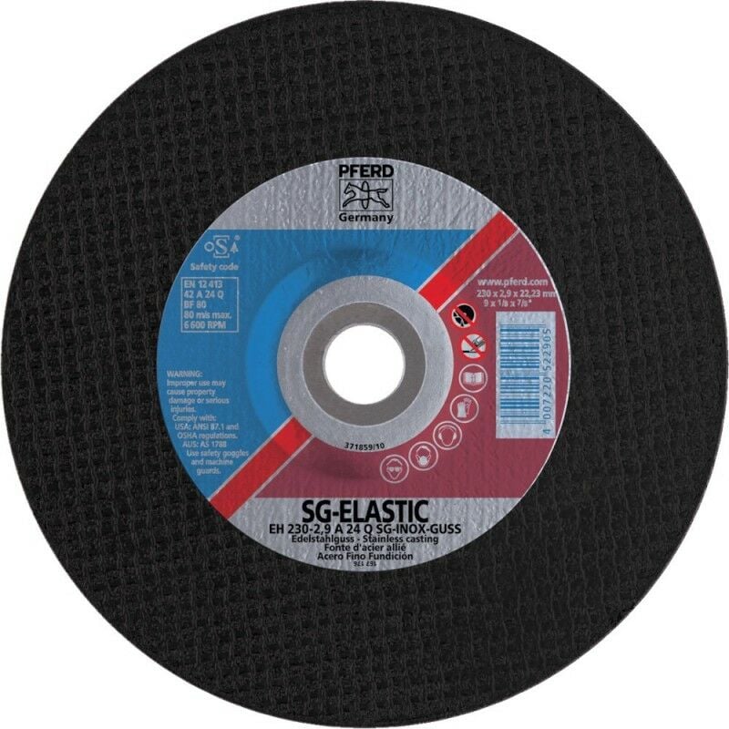 

Disco metales 230x2,9mm de A24QSG - Pferd