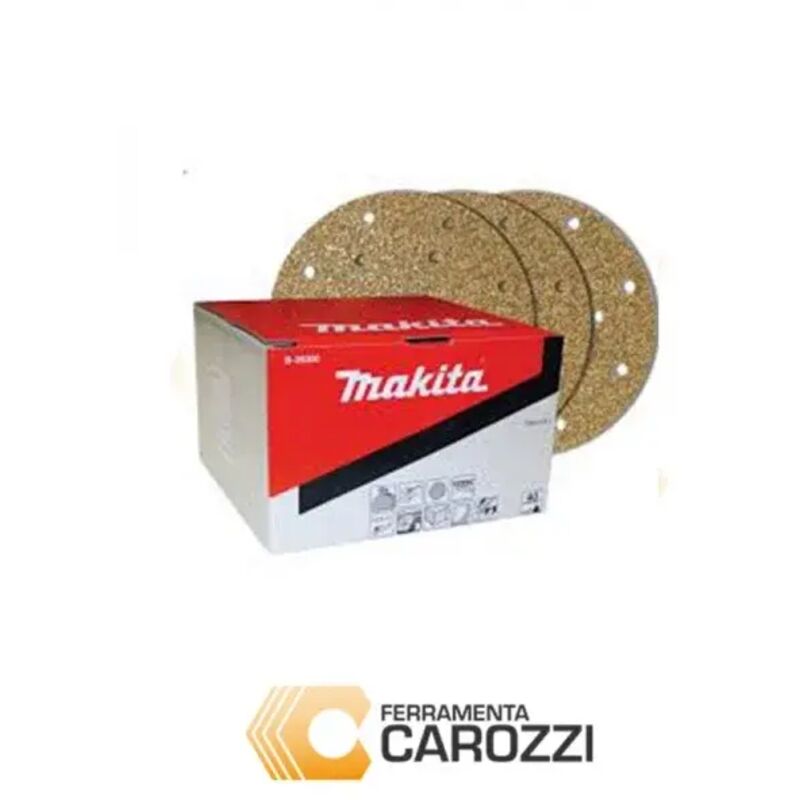 Disco abrasivo 14+1 fori per levigatrice 150 mm - 100pz - 800