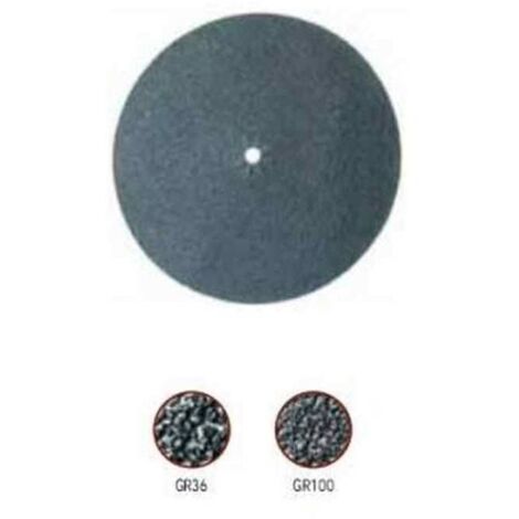 DISCO ABRASIVO BIFACCIA AL CARBURO DI SILICIO DIAMETRO 450MM GRANA 100 PER MAXITITINA - RAIMONDI