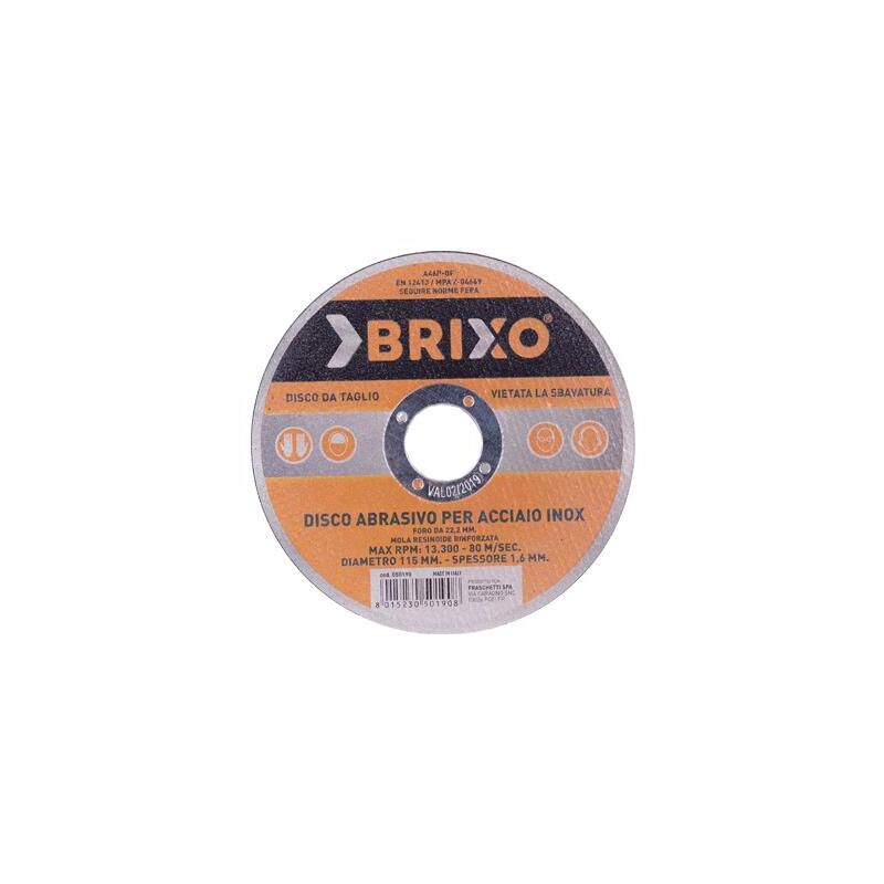Dischi abrasivi Brixo ferro 230x1,9