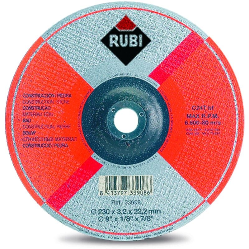 Disco abrasivo da taglio c24t bf 180 per materiali...