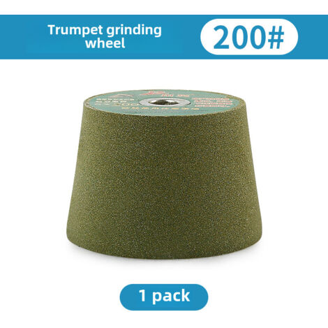 Disco abrasivo de cuerno fino de 200 Para lijar y pulir granito, cemento y metal Recubrimiento cerámico Cabezal de lijado para amoladoras angulares