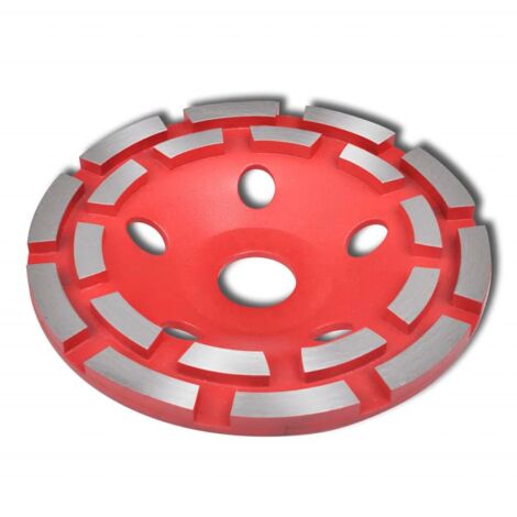 Disco abrasivo de diamante muela abrasiva de doble línea placa de 125 mm 020004010